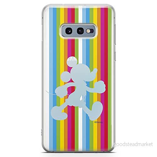 ERT GROUP mobiltelefonfodral för Samsung S10e originalt och officiellt licensierat Disney mönster Mickey 028 optimalt anpassad till formen på mobiltelefonen, gedeeltelijk transparant 5903040617267