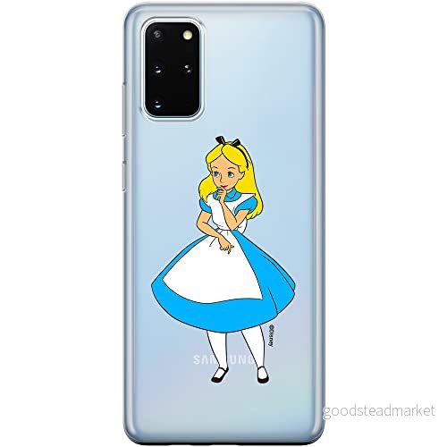 ERT GROUP mobiltelefonfodral för Samsung S20 PLUS / S11 originalt och officiellt licensierat Disney mönster Alice 010 optimalt anpassad till formen på mobiltelefonen, gedeeltelijk transparant 5905131194046