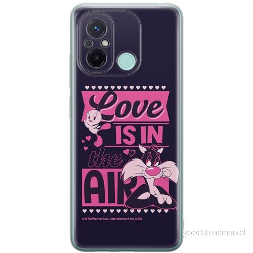 ERT GROUP mobiltelefonfodral för Xiaomi REDMI 12C/ 11A originalt och officiellt licensierat Looney Tunes mönster Sylvester & Tweety 007, fodral tillverkad av TPU plast 5905795123451