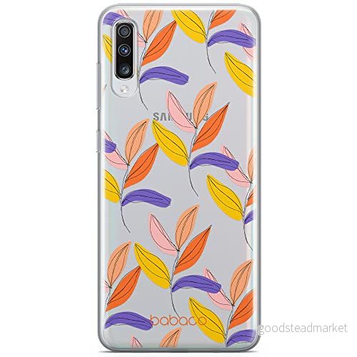 ERT GROUP mobiltelefonfodral för Samsung A70 originalt och officiellt licensierat Babaco mönster Plants 007 optimalt anpassad till formen på mobiltelefonen, gedeeltelijk transparant 5903932568394