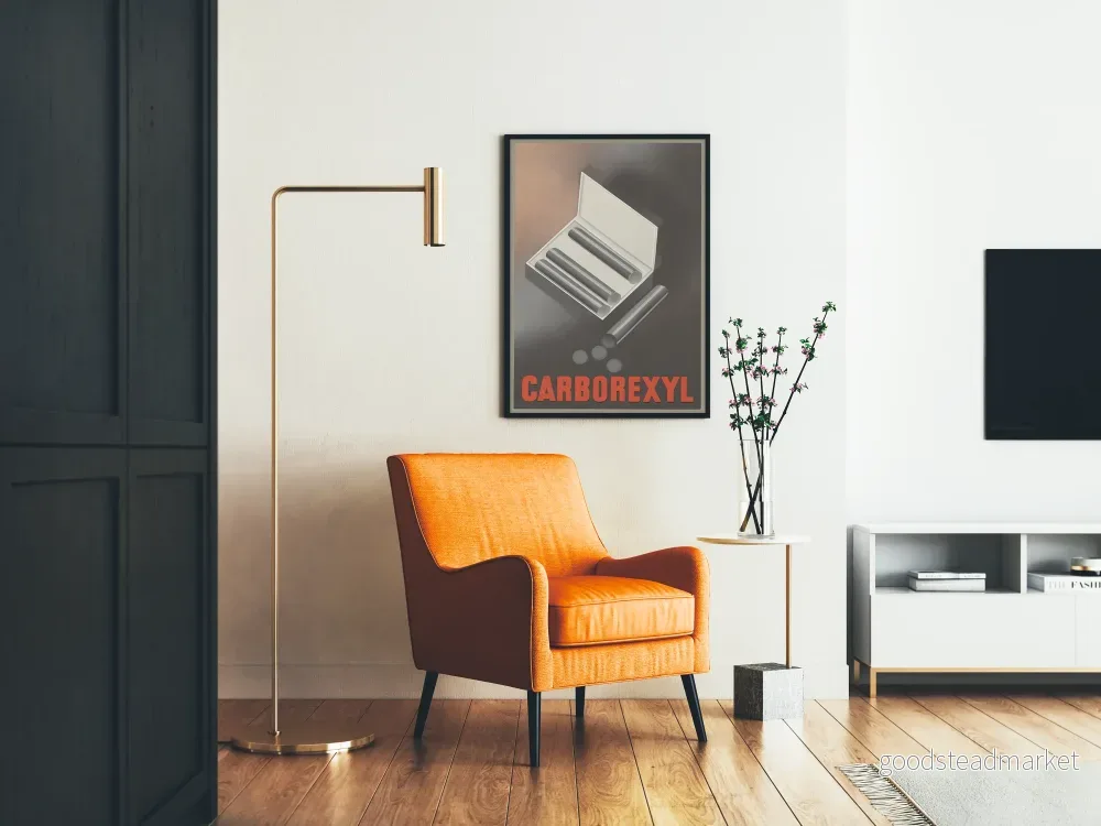 Vintageposter Carbroexyl för väggdekoration i retrostil - Bild 2