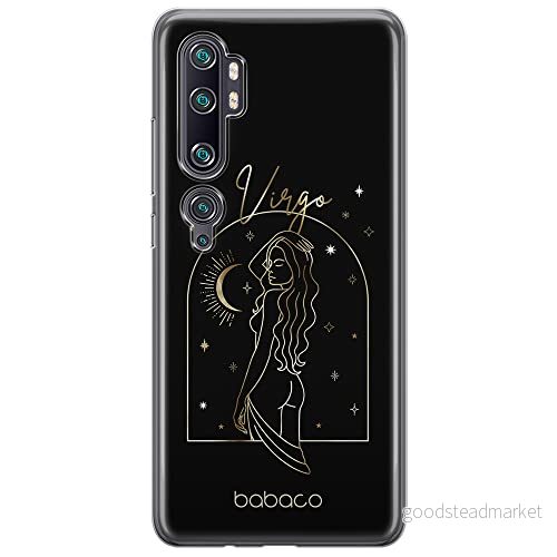 ERT GROUP mobiltelefonfodral för Xiaomi MI NOTE 10 / PRO originalt och officiellt licensierat Babaco mönster Zodiac Woman 006, fodral tillverkad av TPU plast 5903932229226