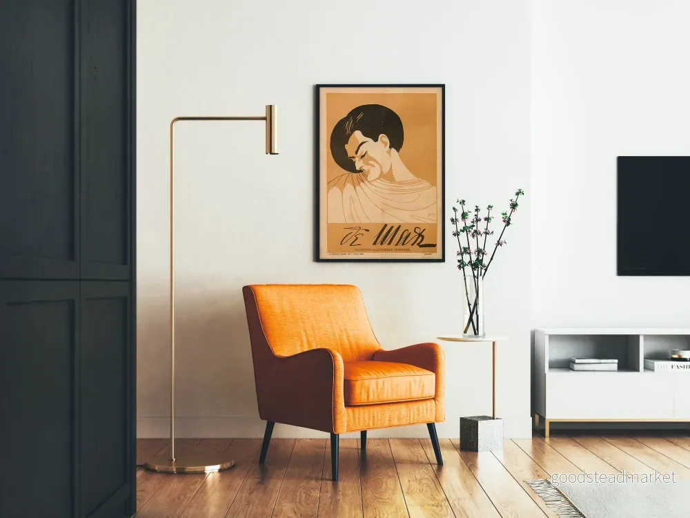 Vintageposter av Édouard de Max, skådespelare vid Comédie Française - Bild 2