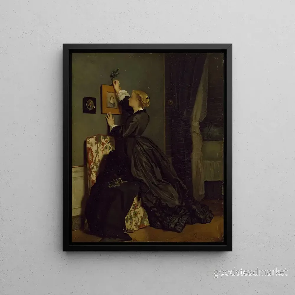 Målning Palmsöndagen - Alfred Stevens | Konsttryck