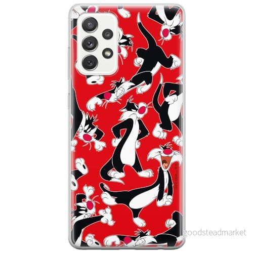 ERT GROUP mobiltelefonfodral för Samsung A53 5G originalt och officiellt licensierat Looney Tunes mönster Sylvester 006 optimalt anpassad till formen på mobiltelefonen, fodral tillverkad av TPU plast 5905511650568