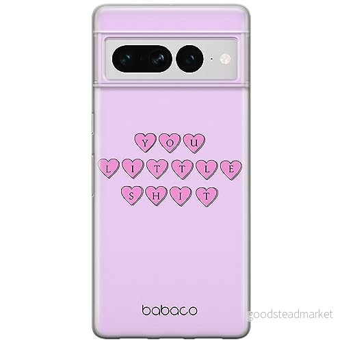 ERT GROUP mobiltelefonfodral för Google PIXEL 7 PRO originalt och officiellt licensierat Babaco mönster 90's Girl 015 optimalt anpassad till formen på mobiltelefonen, fodral tillverkad av TPU plast 5905795167578