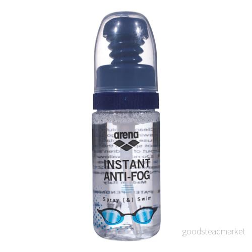 arena Instant Anti dimma spray för simglasögon, imfri, imfri linser, simtillbehör, 35 ml flaska 3468335892702