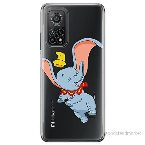 ERT GROUP mobiltelefonfodral för Xiaomi REDMI NOTE 9T originalt och officiellt licensierat Disney mönster Dumbo 015 optimalt anpassad till formen på mobiltelefonen, gedeeltelijk transparant 5905131184467