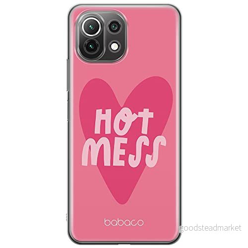 ERT GROUP mobiltelefonfodral för Xiaomi 11 LITE 4G/5G originalt och officiellt licensierat Babaco mönster Hot Mess 001, fodral tillverkad av TPU plast 5904805028427