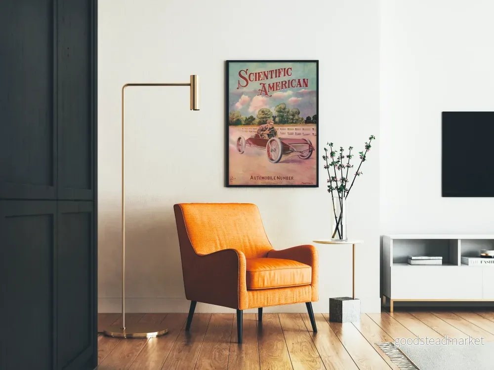 Vintageposter Scientific American Automobile Nummer 1904 - Bild 2