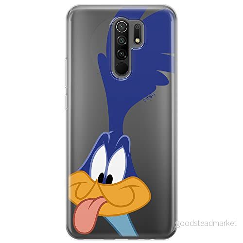 ERT GROUP mobiltelefonfodral för Xiaomi REDMI 9 originalt och officiellt licensierat Looney Tunes mönster Road Runner 002 optimalt anpassad till formen på mobiltelefonen, gedeeltelijk transparant 5903040290682