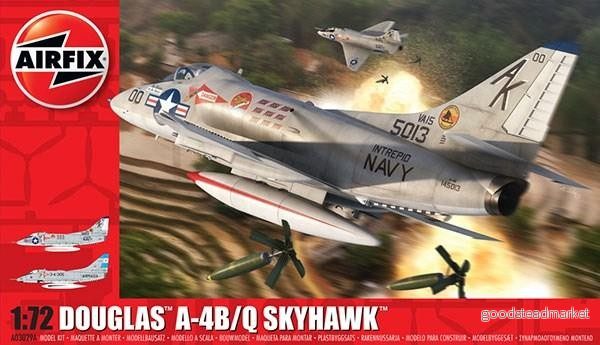 Airfix A03029A 1/72 Douglas A4 Skyhawk modellbyggsats, Multi, 1: 72 skala 5055286649776