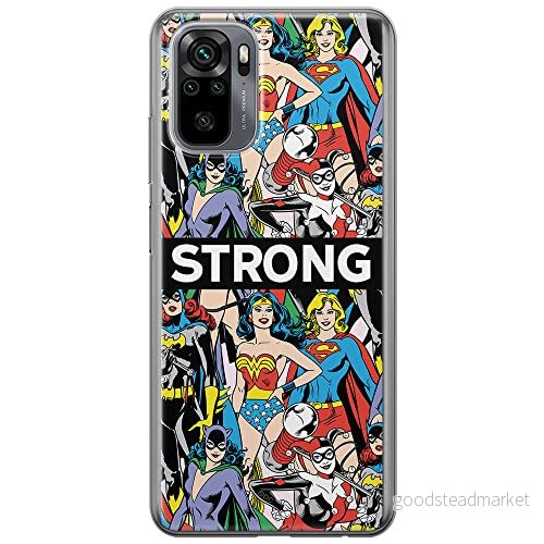 ERT GROUP mobiltelefonfodral för Xiaomi REDMI NOTE 10/ 10S originalt och officiellt licensierat DC mönster Super Girls 003 anpassad till formen på mobiltelefonen, fodral tillverkad av TPU plast 5903537193373