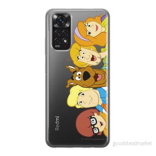 ERT GROUP mobiltelefonfodral för Xiaomi REDMI NOTE 11S 4G / 11 originalt och officiellt licensierat Scooby Doo mönster 001, gedeeltelijk transparant 5905511553579