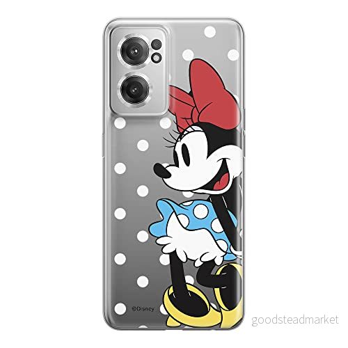 ERT GROUP mobiltelefonfodral för Oneplus NORD CE 2 originalt och officiellt licensierat Disney mönster Minnie 034 optimalt anpassad till formen på mobiltelefonen, gedeeltelijk transparant 5905511298258