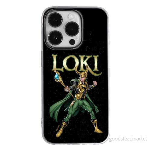 ERT GROUP mobiltelefonfodral för Apple Iphone 14 PRO MAX originalt och officiellt licensierat Marvel mönster Loki 002 optimalt anpassad till formen på mobiltelefonen, fodral tillverkad av TPU plast 5905131935212