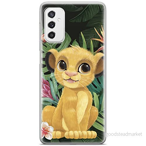 ERT GROUP mobiltelefonfodral för Samsung M52 5G originalt och officiellt licensierat Disney mönster Simba & Friends 004 optimalt anpassad till formen på mobiltelefonen, fodral tillverkad av TPU plast 5904805495717