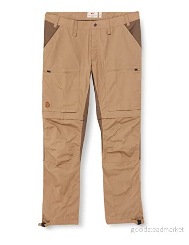 FJÄLLRÄVEN Abisko Lite trekking Zip off M Reg sportbyxor Brun 42 7323450302849