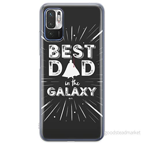 ERT GROUP mobiltelefonfodral för Xiaomi REDMI NOTE 10 5G / POCO M3 PRO originalt och officiellt licensierat Star Wars mönster Darth Vader 005, fodral tillverkad av TPU plast 5904805612572