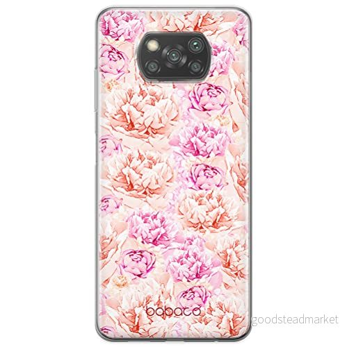 ERT GROUP mobiltelefonfodral för Xiaomi POCOPHONE X3 originalt och officiellt licensierat Babaco mönster Flowers 004 optimalt anpassad till formen på mobiltelefonen, fodral tillverkad av TPU plast 5904805381942