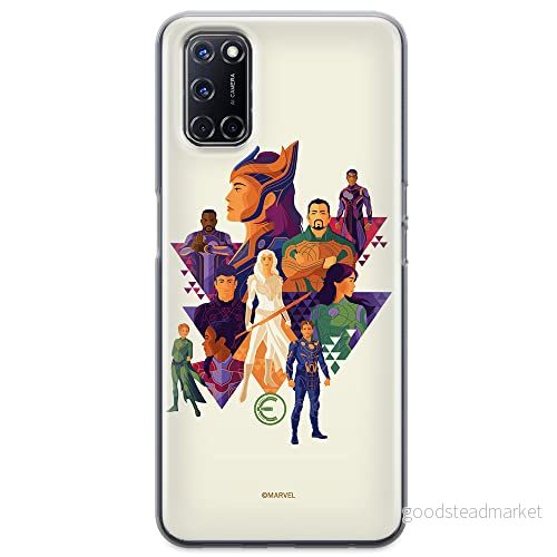 ERT GROUP mobiltelefonfodral för Oppo A92/ A72/ A52 originalt och officiellt licensierat Marvel mönster Eternals 007 optimalt anpassad till formen på mobiltelefonen, fodral tillverkad av TPU plast 5904805113239