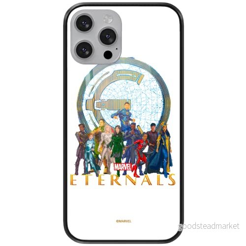 ERT GROUP mobiltelefonfodral för Samsung S21 ULTRA originalt och officiellt licensierat Marvel mönster Eternals 006 tillverkad av härdat glas, optimalt anpassat till mobilens form, skyddsfodral 5904805109010
