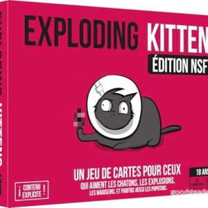 Asmodee Exploding Kittens: NSFW Edition Rosa Brädspel Kort och stämningsspel för vuxna från 18 år 2 till 5 spelare 15 min Svensk version 810083044118 Asmodee Exploding Kittens: NSFW Edition Rosa Brädspel Kort och stämningsspel för vuxna från 18 år 2 till 5 spelare 15 min Svensk version 810083044118