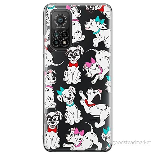 ERT GROUP mobiltelefonfodral för Xiaomi MI 10 LITE originalt och officiellt licensierat Disney mönster Dalmatians 006 optimalt anpassad till formen på mobiltelefonen, gedeeltelijk transparant 5905131801418