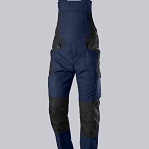 BP 1821-565-1432-30/32s tygblandning bröstbyxa stretch-byxhållare med clipsfästen, 65% polyester/35% bomull, nattblå/svart, 30/32S storlek 4055301792228 BP 1821-565-1432-30/32s tygblandning bröstbyxa stretch-byxhållare med clipsfästen, 65% polyester/35% bomull, nattblå/svart, 30/32S storlek 4055301792228