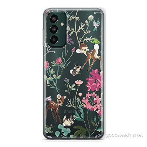 ERT GROUP mobiltelefonfodral för Samsung M13 4G originalt och officiellt licensierat Disney mönster Bambi & Friends 001 optimalt anpassad till formen på mobiltelefonen, gedeeltelijk transparant 5905511325206
