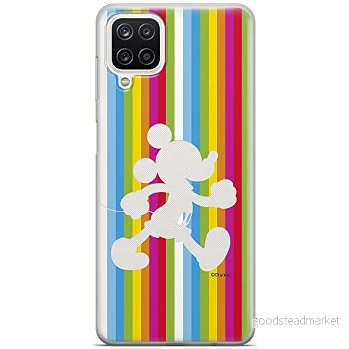 ERT GROUP mobiltelefonfodral för Samsung A12 / M12 originalt och officiellt licensierat Disney mönster Mickey 028 optimalt anpassad till formen på mobiltelefonen, gedeeltelijk transparant 5903040091661
