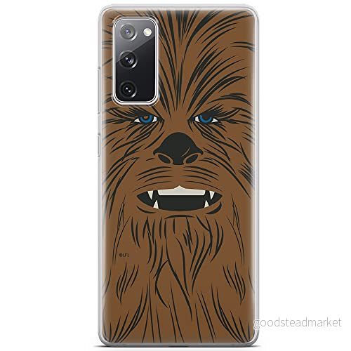 ERT GROUP mobiltelefonfodral för Samsung S20 FE / 5G originalt och officiellt licensierat Star Wars mönster Chewbacca 005 anpassad till formen på mobiltelefonen, fodral tillverkad av TPU plast 5903932406269