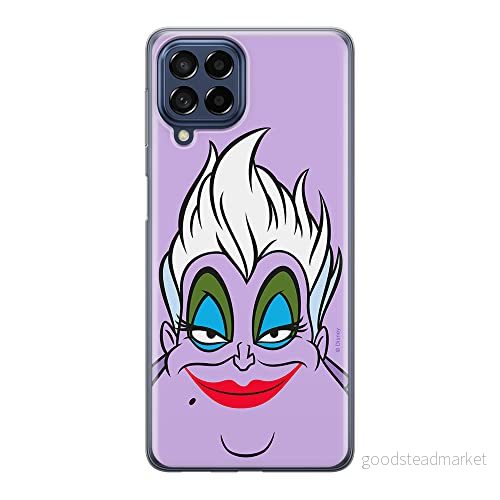 ERT GROUP mobiltelefonfodral för Samsung M33 5G originalt och officiellt licensierat Disney mönster Ursula 002 optimalt anpassad till formen på mobiltelefonen, fodral tillverkad av TPU plast 5905511344931