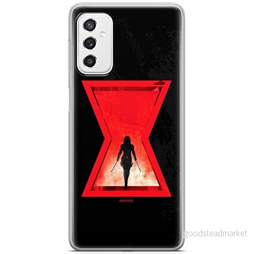 ERT GROUP mobiltelefonfodral för Samsung M52 5G originalt och officiellt licensierat Marvel mönster Black Widow 009 optimalt anpassad till formen på mobiltelefonen, fodral tillverkad av TPU plast 5904805487750
