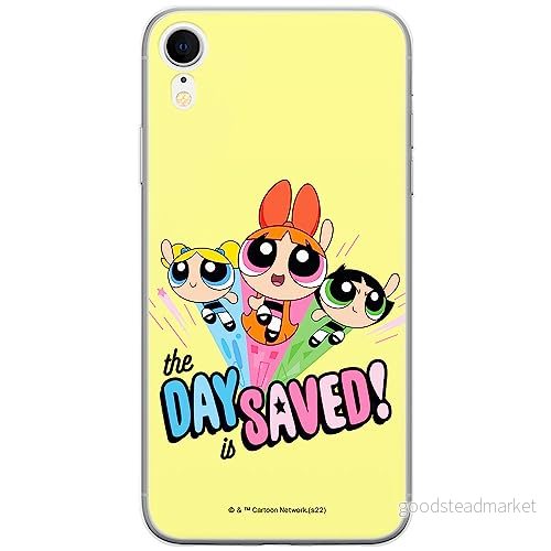 ERT GROUP mobiltelefonfodral för Iphone XR originalt och officiellt licensierat The Powerpuff Girls mönster 031, fodral tillverkad av TPU plast 5905511976781