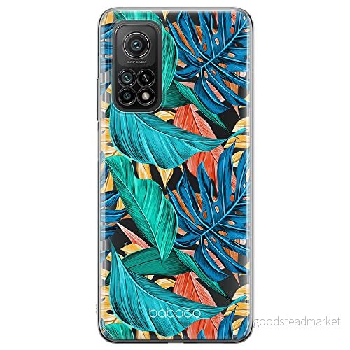 ERT GROUP mobiltelefonfodral för Xiaomi Redmi Note 11T 5G/11S 5G/POCO M4 Pro 5G originalt och officiellt licensierat Babaco mönster Plants 005, gedeeltelijk transparant 5904805622762