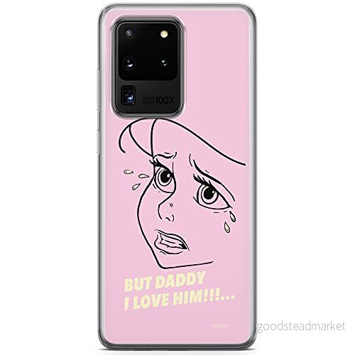 ERT GROUP Mobiltelefonskal för Samsung S20 Ultra original och officiellt licensierat Disney mönster Ariel 007 perfekt anpassat till mobiltelefonens form, TPU fodral 5903537518565