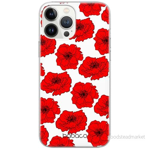 ERT GROUP mobiltelefonfodral för Apple Iphone 6/6S originalt och officiellt licensierat Babaco mönster Flowers 018 Vit optimalt anpassad till formen på mobiltelefonen, fodral tillverkad av TPU plast 5903932631418