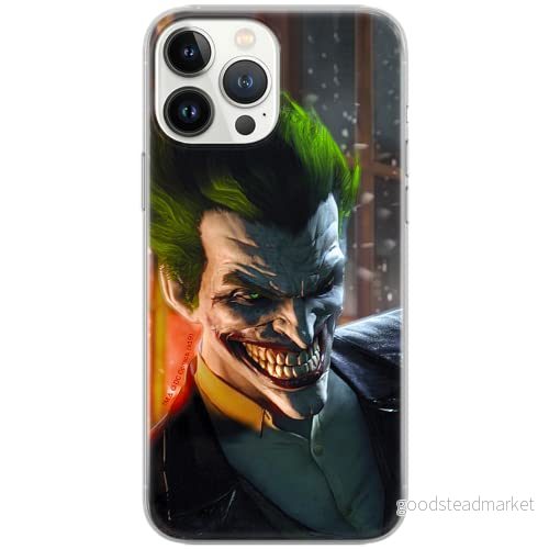 ERT GROUP mobiltelefonfodral för Samsung S10 originalt och officiellt licensierat DC mönster Joker 004 Vit optimalt anpassad till formen på mobiltelefonen, fodral tillverkad av TPU plast 5902980368895