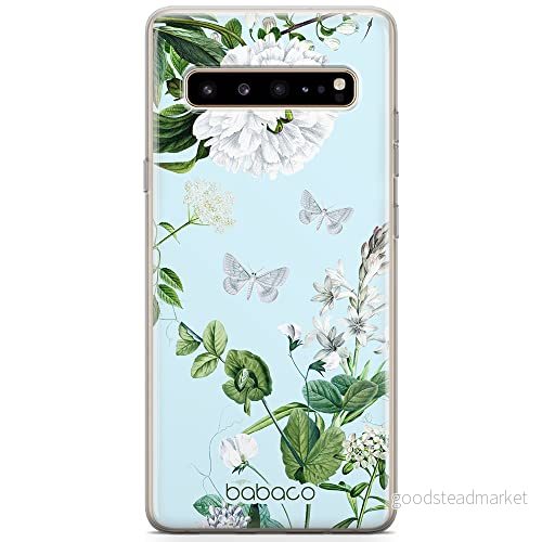ERT GROUP mobiltelefonfodral för Samsung S10 5G originalt och officiellt licensierat Babaco mönster Flowers 030 optimalt anpassad till formen på mobiltelefonen, fodral tillverkad av TPU plast 5905131275837