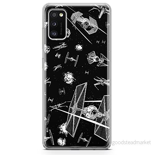 ERT GROUP mobiltelefonfodral för Samsung A41 originalt och officiellt licensierat Star Wars mönster 038 optimalt anpassad till formen på mobiltelefonen, fodral tillverkad av TPU plast 5903537525839