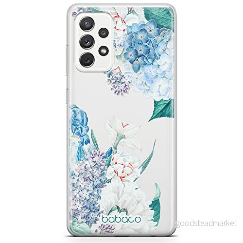 ERT GROUP mobiltelefonfodral för Samsung A73 5G originalt och officiellt licensierat Babaco mönster Flowers 027 optimalt anpassad till formen på mobiltelefonen, gedeeltelijk transparant 5905131265395