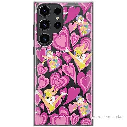 ERT GROUP mobiltelefonfodral för Samsung S23 ULTRA originalt och officiellt licensierat Looney Tunes mönster Lola 010 optimalt anpassad till formen på mobiltelefonen, gedeeltelijk transparant 5905795074258
