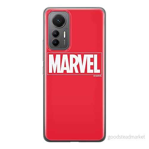ERT GROUP mobiltelefonfodral för Xiaomi 12 LITE originalt och officiellt licensierat Marvel mönster 002 optimalt anpassad till formen på mobiltelefonen, fodral tillverkad av TPU plast 5905511503406
