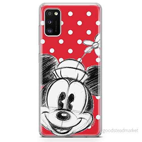 ERT GROUP mobiltelefonfodral för Samsung A41 originalt och officiellt licensierat Disney mönster Minnie 009 optimalt anpassad till formen på mobiltelefonen, fodral tillverkad av TPU plast 5903537510453