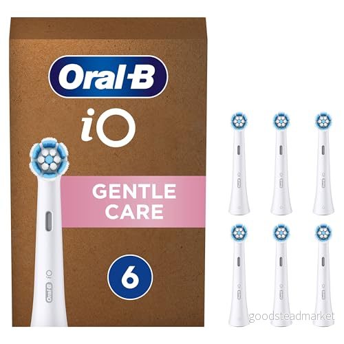 Oral-B iO Gentle Care Tandborsthuvuden Vit 6-pack 4210201434795