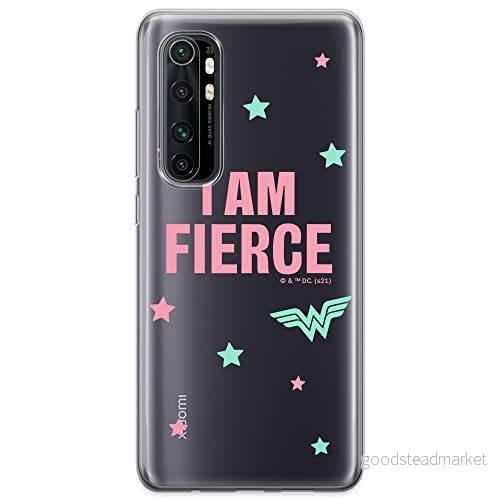 ERT GROUP mobiltelefonfodral för Xiaomi MI NOTE 10 Lite originalt och officiellt licensierat DC mönster Wonder Woman 026 optimalt anpassad till formen på mobiltelefonen, gedeeltelijk transparant 5903932939859