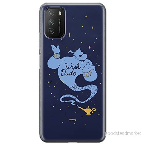 ERT GROUP mobiltelefonfodral för Xiaomi REDMI 9T originalt och officiellt licensierat Disney mönster Genie 003 optimalt anpassad till formen på mobiltelefonen, fodral tillverkad av TPU plast 5904805594557