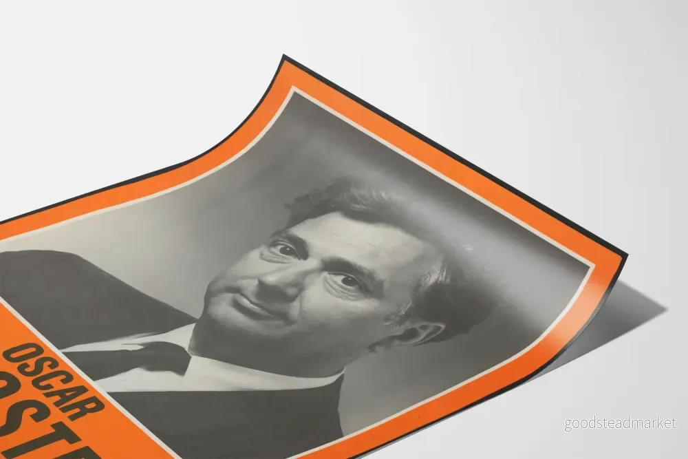 Vintageposter Oscar Decoster 3:e Kandidaat CVP - Bild 3