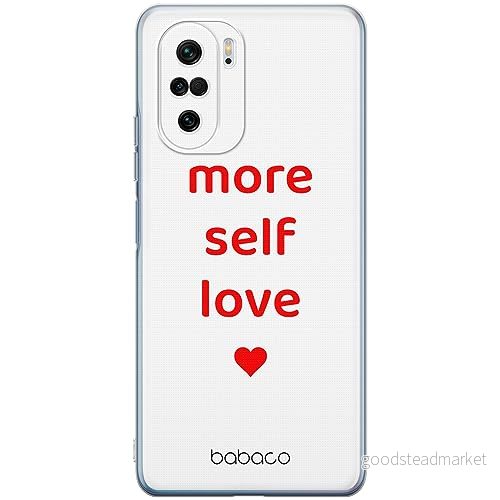 ERT GROUP mobiltelefonfodral för Xiaomi MI 11i/ REDMI K40/K40 PRO/POCO F3/ F3 PRO originalt och officiellt licensierat Babaco mönster More self love 001, fodral tillverkad av TPU plast 5905511885670